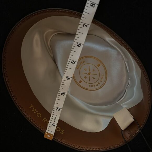 Two Roads ECHO PARK FEDORA HAT in Black Size 59 / NWT - Picture 11 of 12